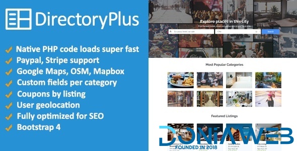 DirectoryPlus V1.08 - Business Directory Script