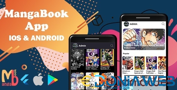 MangaBook - Flutter Manga App with Admin Panel