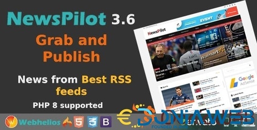 More information about "NewsPilot - Automatic News Aggregator & Script"