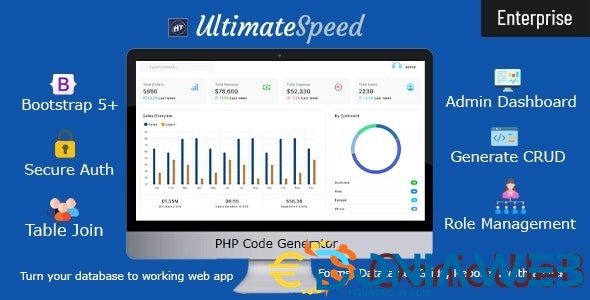 UltimateSpeed PHP Code Generator Enterprise