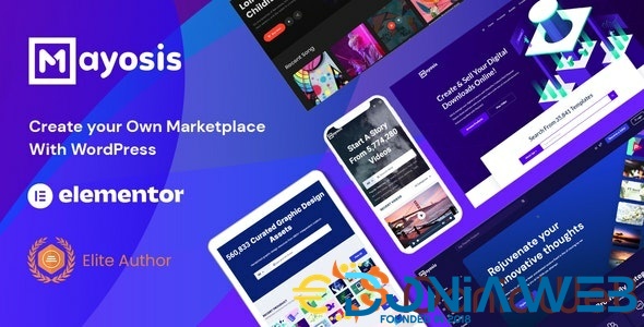 More information about "Mayosis - Digital Marketplace WordPress Theme"