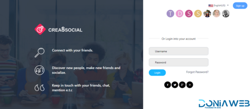 More information about "Crea8SocialPRO  V7.2.1 - Social Networking Platform"