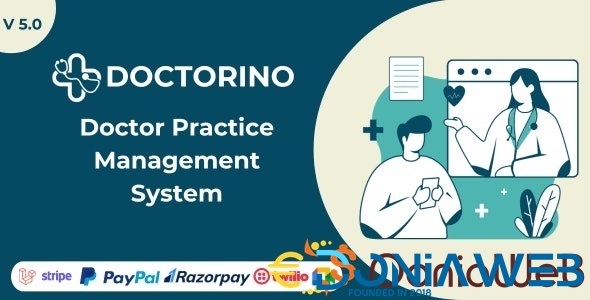 Doctorino - Doctor Practice Management System Laravel