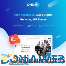 Onum - SEO & Marketing Elementor WordPress Theme