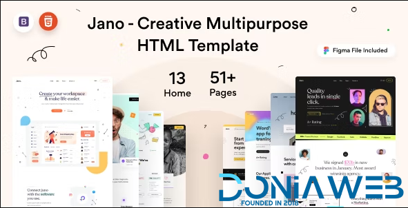 Jano - Creative Multipurpose Bootstrap 5 Template