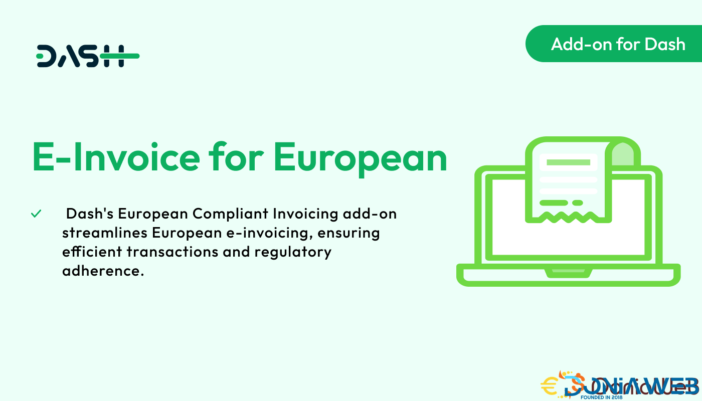 WorkDo Dash E-Invoice for European – SaaS Add-on