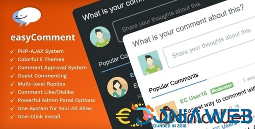 More information about "easyComment – PHP Comment Script"