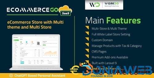 More information about "eCommerceGo SaaS - eCommerce Store with Multi theme and Multi Store"