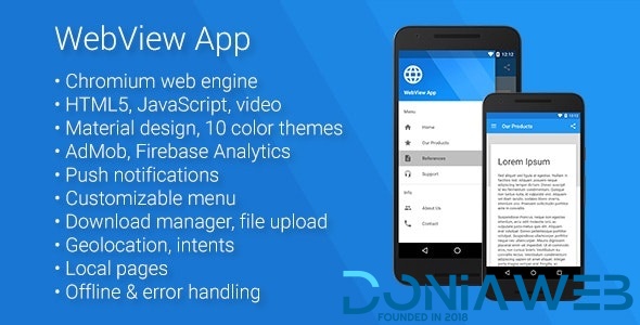 Universal Android WebView App v2.6.0