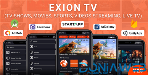 More information about "Exion TV - Watch Live TV with Movies (Live Streaming, IPTV, Shows, Series)"