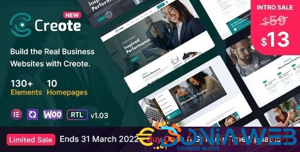 Creote - Corporate & Consulting Business WordPress Theme