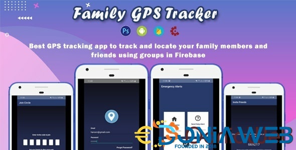 Family GPS Tracker Android [Firebase]