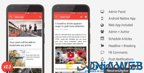 The Ultimate News App Template