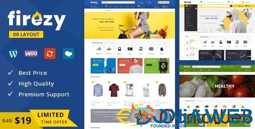 More information about "firezy - Multipurpose WooCommerce Theme"