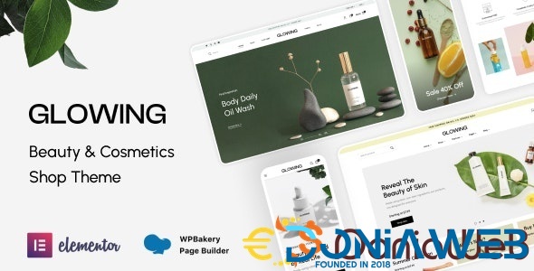 Glowing - Beauty & Cosmetics Shop Theme