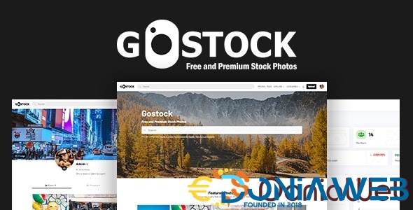 GoStock - Free and Premium Stock Photos Script