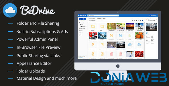 BeDrive - File Sharing and Cloud Storage