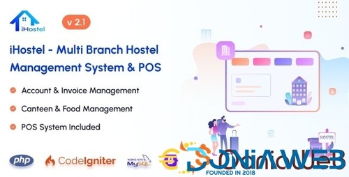 More information about "iHostel - iNiLabs Multi Branch Hostel Management System & POS"