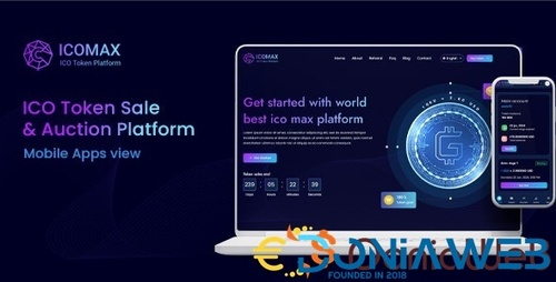 More information about "ICOMAX Token Sale & Auction Platform"