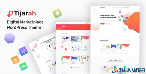 More information about "Tijarah | Digital Marketplace WooCommerce Theme"