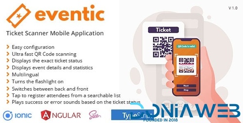 More information about "Eventic - Ticket Scanner Mobile Application"