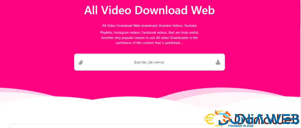 All Video Downloader Web - Javascript