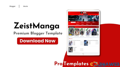 More information about "ZeistManga Premium Blogger Template"