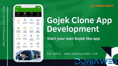 More information about "Gojek Clone App - On-Demand Multi Service App"