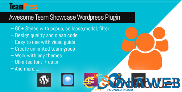 TeamPress - Team Showcase plugin