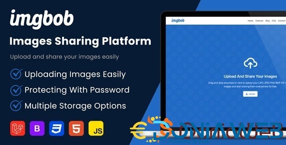 Imgbob - Upload And Share Images Platform