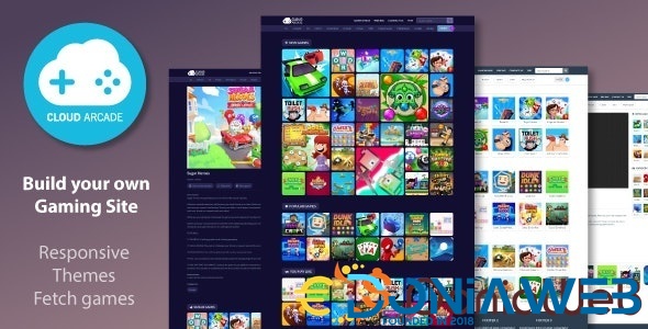 CloudArcade - HTML5 / Web Game Portal CMS