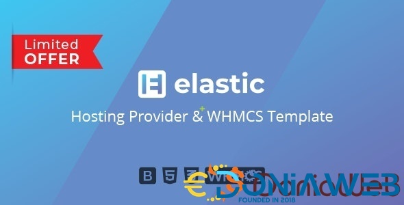 Elastic - Hosting Provider & WHMCS Template