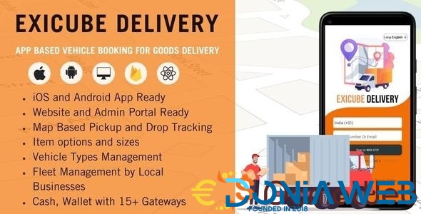 Exicube Delivery App