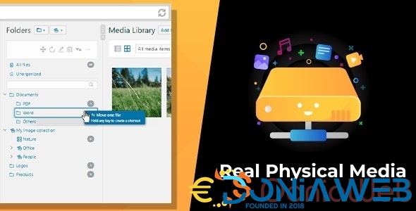 WordPress Real Physical Media - Physical Media Library Folders & SEO Rewrites