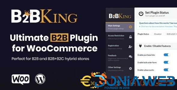 B2BKing - The Ultimate WooCommerce B2B & Wholesale Plugin