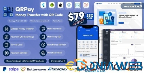 More information about "QRPay - Money Transfer with QR Code Full Solution"