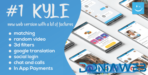 More information about "Kyle Pro v38.0 - Premium Random Video & Dating and Matching (PHP & MySql)"