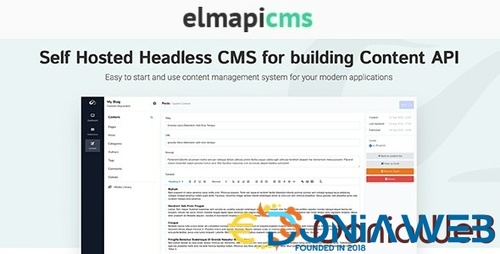 More information about "ElmapiCMS - Headless CMS for building Content API"