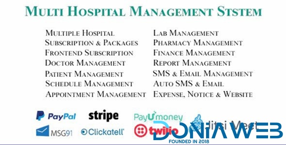 More information about "Multi Hospital - Hospital SaaS App + Mobile Applications"