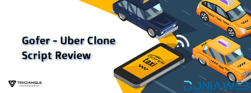 More information about "Gofer - Uber Clone Script"