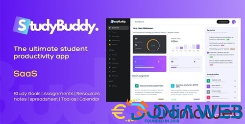 More information about "StudyBuddy SaaS - Collaborative Student Productivity Tool"