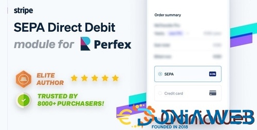 More information about "Stripe SEPA Direct Debit payment gateway for Perfex"