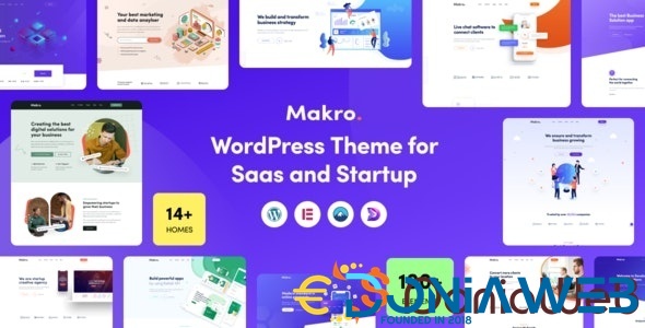 Makro - WordPress Theme For Saas & Startup