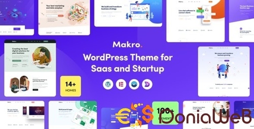 More information about "Makro - WordPress Theme For Saas & Startup"