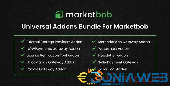 Universal Addons Bundle For Marketbob