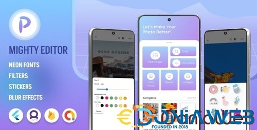More information about "MightyEditor - Flutter Photo Editor / College App"