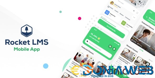 Rocket LMS Mobile App - Learning Management System App