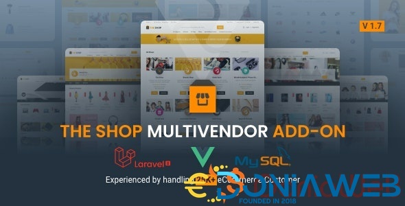 The Shop Multivendor Add-on