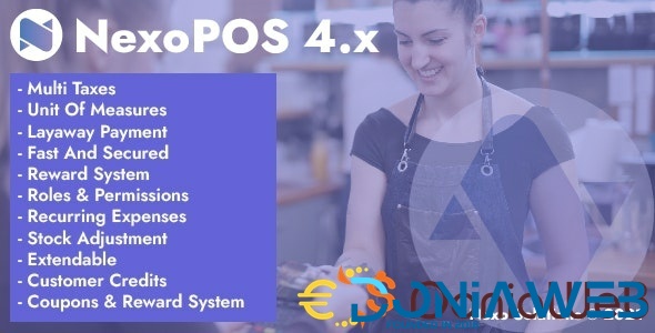 NexoPOS - POS, CRM & Inventory Manager