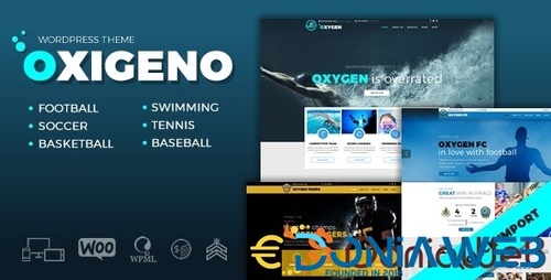 More information about "Oxigeno - Sports Club & Team WordPress Theme"